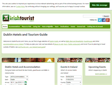 Tablet Screenshot of dublintourist.com